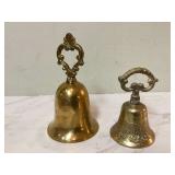 2 BRASS BELLS - COLLECTIBLES 2 BRASS BELLS - COLLECTIBLES