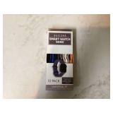 Brand new in the original packaging this set includes 10 silicone watch bands Brand new in the original packaging this set includes 10 silicone watch bands