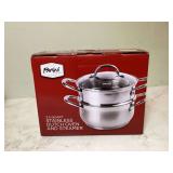 New Parini 35 quart Dutch oven with steamer New Parini 35 quart Dutch oven with steamer