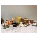 Old containers for plants Old containers for plants