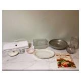 Various glass and kitchen items Various glass and kitchen items