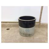 Vintage Miller crock 3 gallon crazing Vintage Miller crock 3 gallon crazing