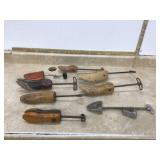 Old shoe forms for display or decoration Old shoe forms for display or decoration