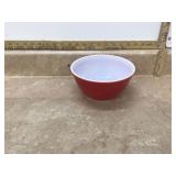 Classic red Pyrex bowl 15 quart Classic red Pyrex bowl 15 quart