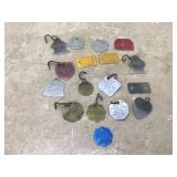 Various old dog permits certificates Various old dog permits certificates