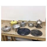 Old cooking utensils and containers Old cooking utensils and containers