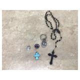 Collection of religious items Collection of religious items