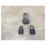 Antique Yale Corbin and large American padlocks Antique Yale Corbin and large American padlocks
