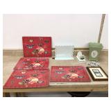 Butterfly-themed tableware and decor Butterfly-themed tableware and decor