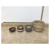 4 PLANTERS GARDEN POTS - LAWN & GARDEN 4 PLANTERS GARDEN POTS - LAWN & GARDEN