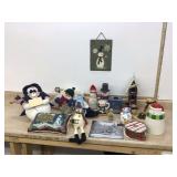 ASSORTED SNOWMAN DECORATIONS ASSORTED SNOWMAN DECORATIONS