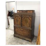 Antique Berkey & Gay 12-drawer dresser with minor damage for Antique Berkey & Gay 12-drawer dresser with minor damage for