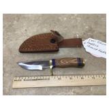 LIGHT BROWN HANDLE SKINNING KNIFE LIGHT BROWN HANDLE SKINNING KNIFE