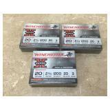 15 rounds of Winchester 20 gauge buckshot shells 15 rounds of Winchester 20 gauge buckshot shells