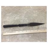 antique African weapon tip antique African weapon tip
