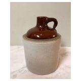 VINTAGE HALF-GALLON CROCK JUG
