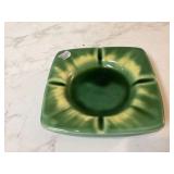 VINTAGE ROYAL HAEGER GREEN ASHTRAY