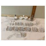 Condiment holders utensil-organizer multipurpose items