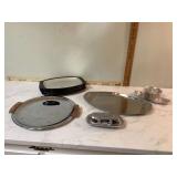 Metal serving utensils with non-corrosive properties