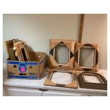 8 NEW EMPTY PICTURE FRAMES