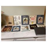 Large decorative books