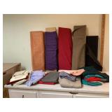 Large assortment of different materials