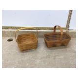 2 LONGABERGER BASKETS