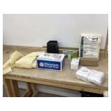 Various household objects