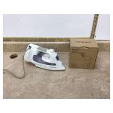 2-in-1 clothes steamer and iron