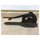 Old Griswold iron tobacco cutter