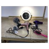 2 HAIR DRYERS AND MORE - HEALTH BEAUTY