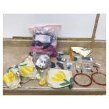 EMBROIDERY ITEMS - ARTS & CRAFTS