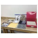 Decorative paper in container