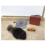 Retro lunchbox and accessories