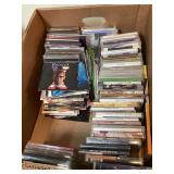 Large collection of secondhand CDs and DVDs Large collection of secondhand CDs and DVDs