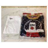 NEW MILLER LITE 2018 UGLY SWEATER NEW MILLER LITE 2018 UGLY SWEATER