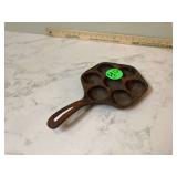 Aebleskiver pan made of cast iron Aebleskiver pan made of cast iron