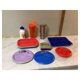 Childrens dishes ice cube molds on-the-go cups Childrens dishes ice cube molds on-the-go cups