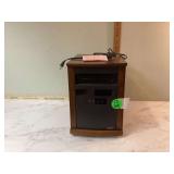 Compact electric heater with remote control Compact electric heater with remote control