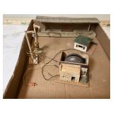 Vintage German train set pieces Vintage German train set pieces