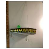 Fish lure art for wall display Fish lure art for wall display