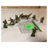 Antique soldier figurines hand-painted cast lead Antique soldier figurines hand-painted cast lead