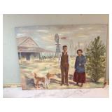 VINTAGE OIL PAINTING VINTAGE OIL PAINTING
