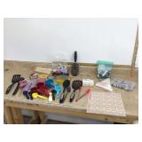 Cake decorating tools Frosting bags and kitchen utensils