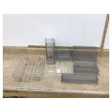 Different desk organizers for items