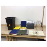 Discarded office supplies