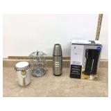 Compact convenient versatile coffee maker
