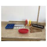 Various kitchen tools and equipment