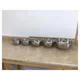 Durable nesting mixing bowls