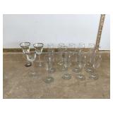 WINE GLASS SET - KITCHEN   UTENSILS
